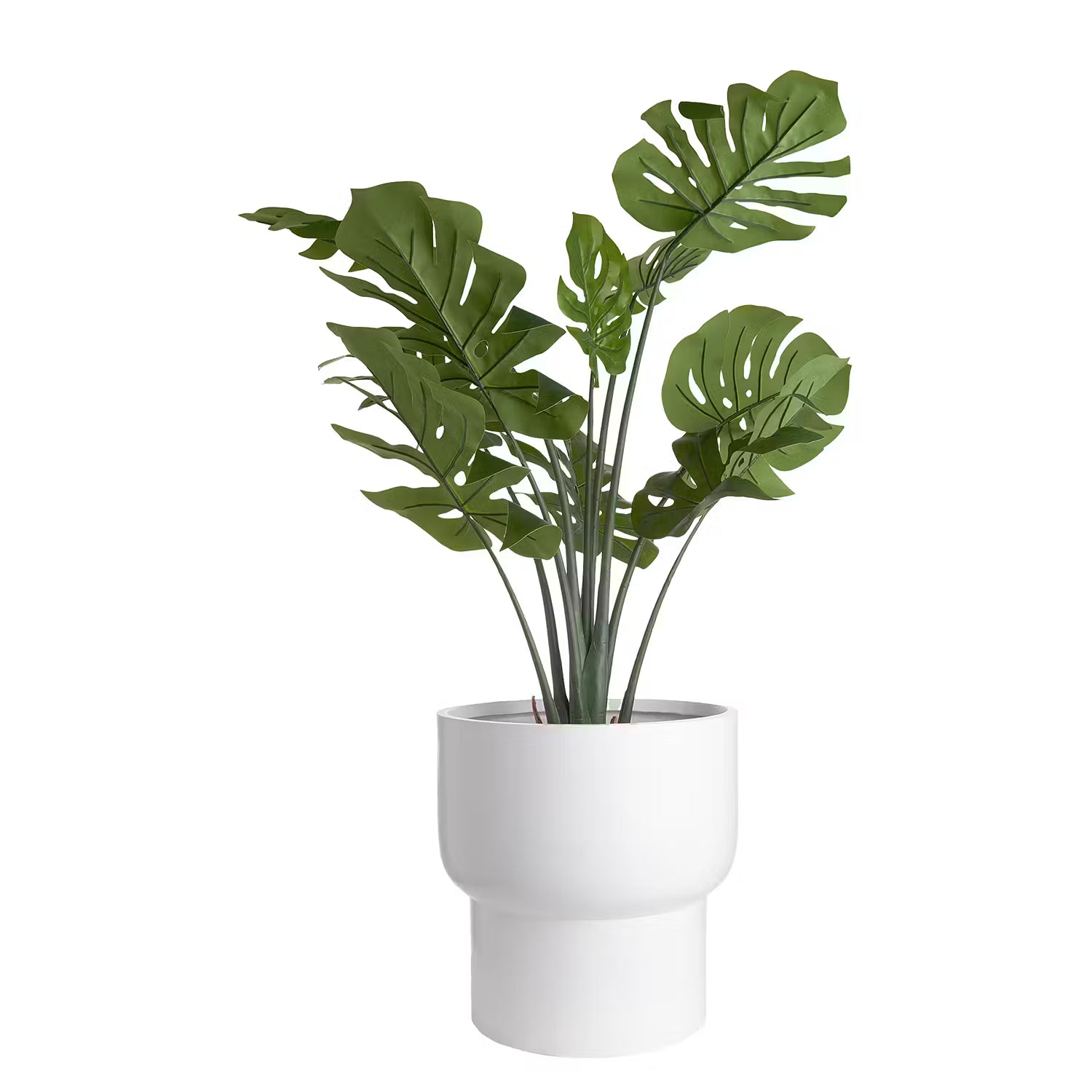 LOFT Pflanztopf - Magnesia - Weiß - Durchmesser: 39 cm