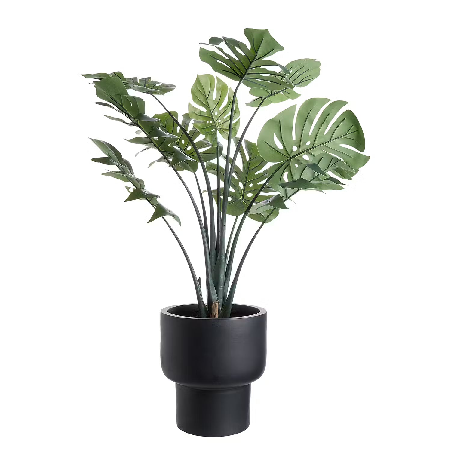 LOFT Pflanztopf - Magnesia - Schwarz - Durchmesser: 31 cm