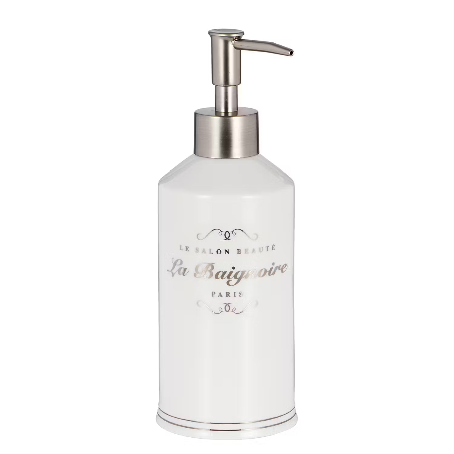 SALON BEAUTE Seifenspender - Steingut - Creme