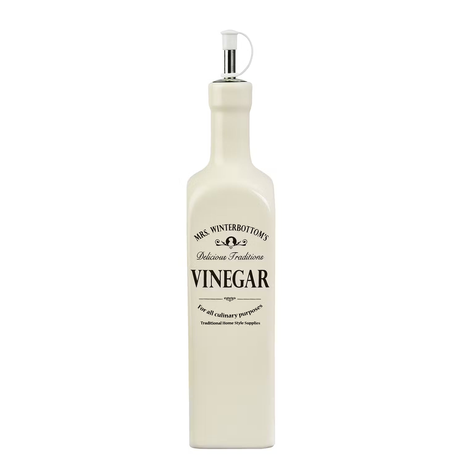 MRS. WINTERBOTTOM'S Essigflasche - Dolomit - Creme