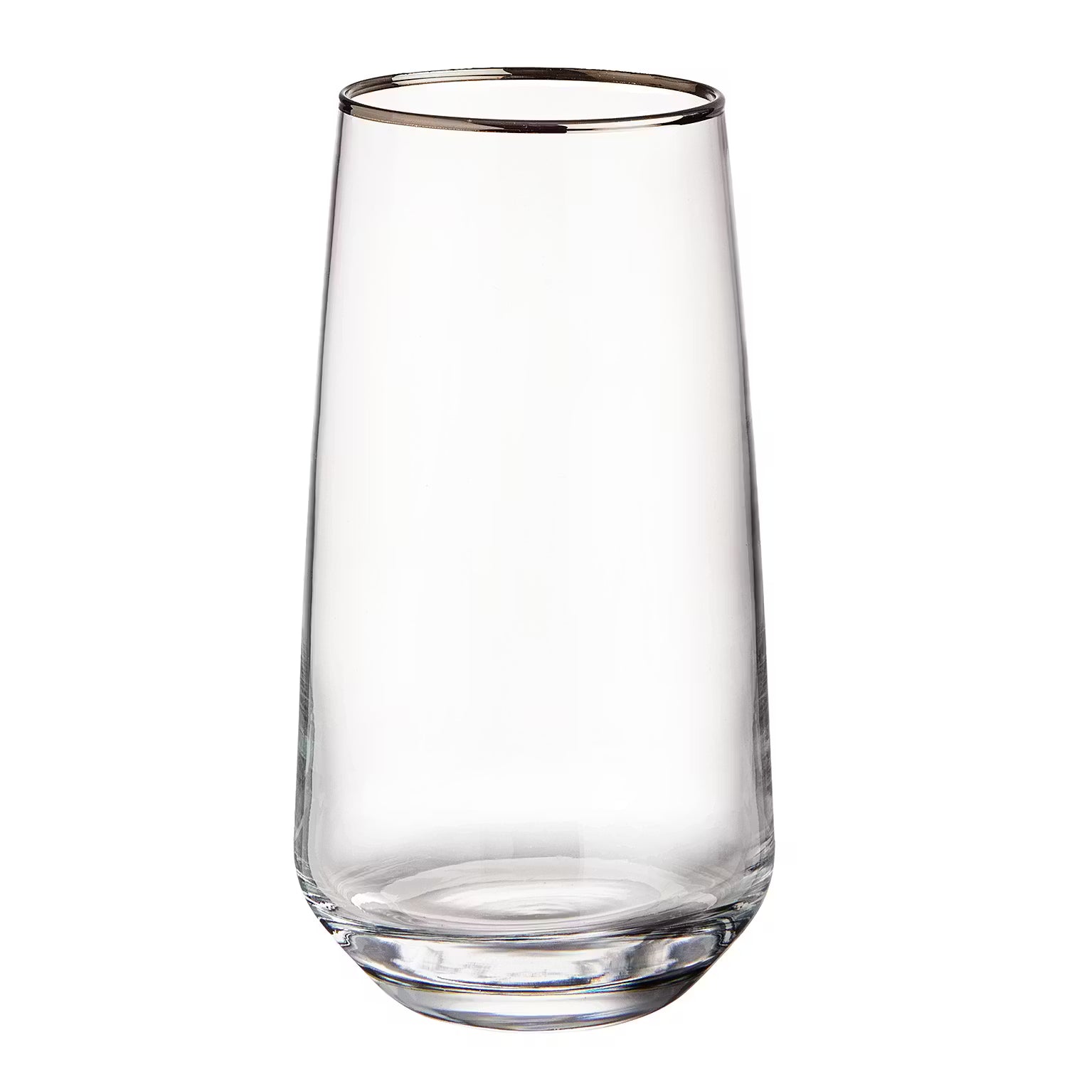 TOUCH OF SILVER Longdrinkglas 6er-Set - Klarglas - Transparent