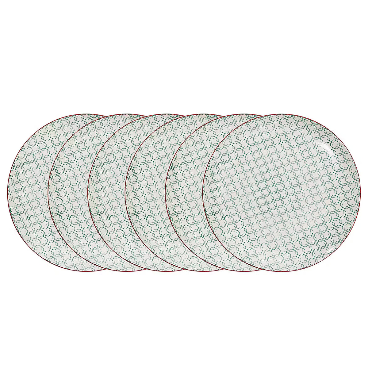 RETRO Speiseteller 4er-Set – Speisen mit Retro-Charme – BUTLERS