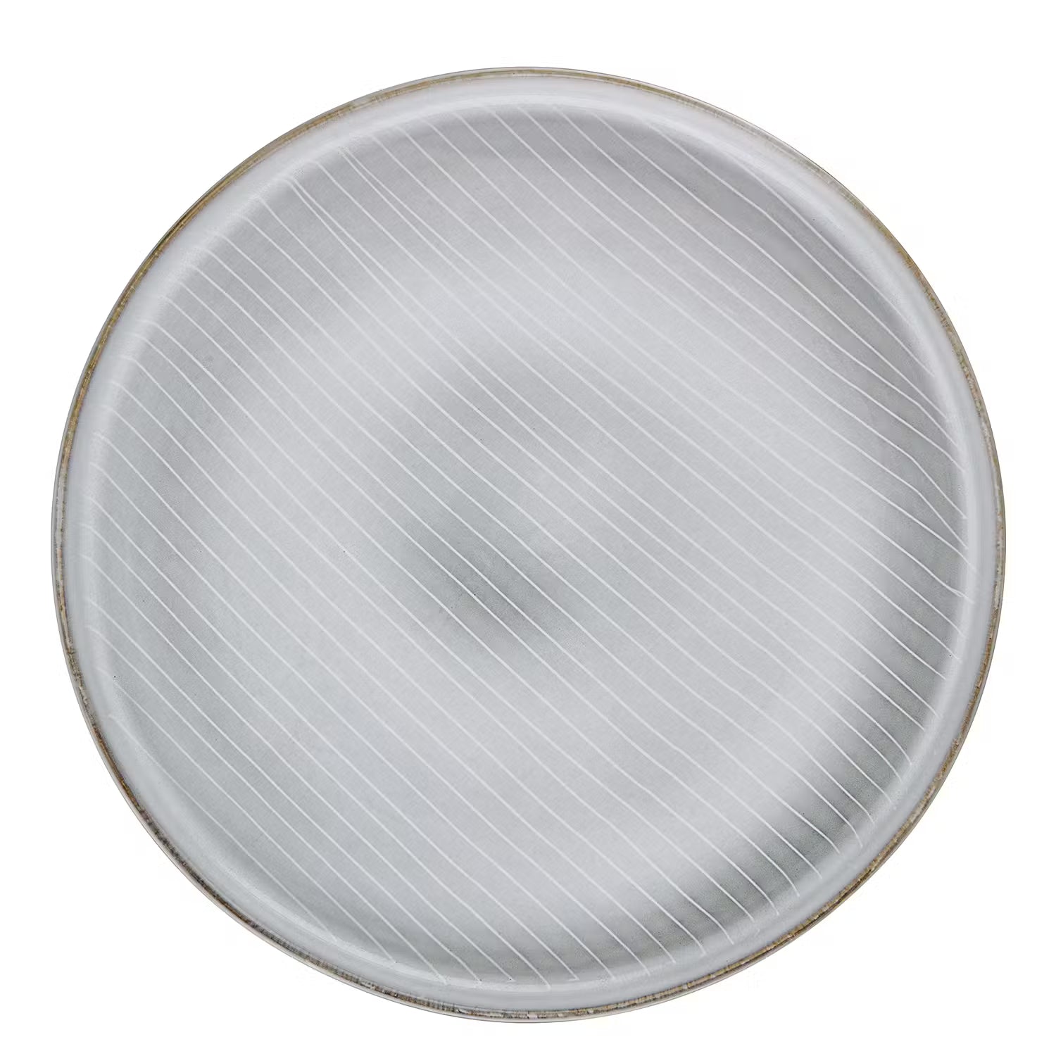 HENLEY Teller-Set 8-tlg. - Steinzeug - Grau