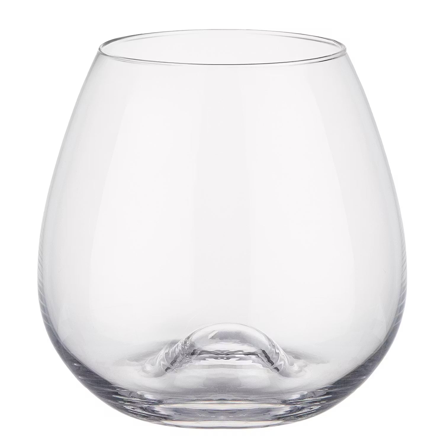 SENZA Rotweinglas 6er-Set - Klarglas - Transparent