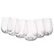 SENZA Weißweinglas 6er-Set - Klarglas - Transparent