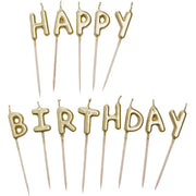 HAPPY BIRTHDAY Kerzen-Set13-tlg.