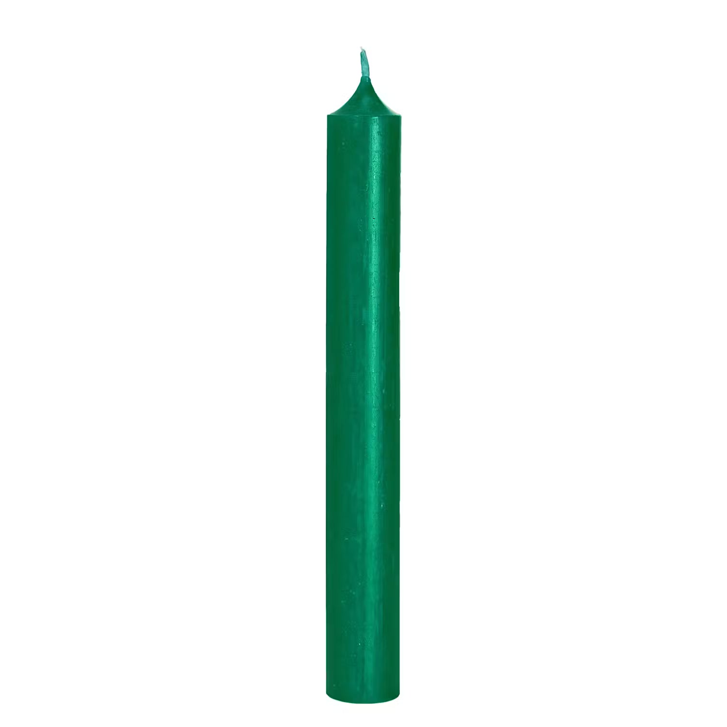 RAINBOW Stabkerze 10er-Set - Paraffin - Grün