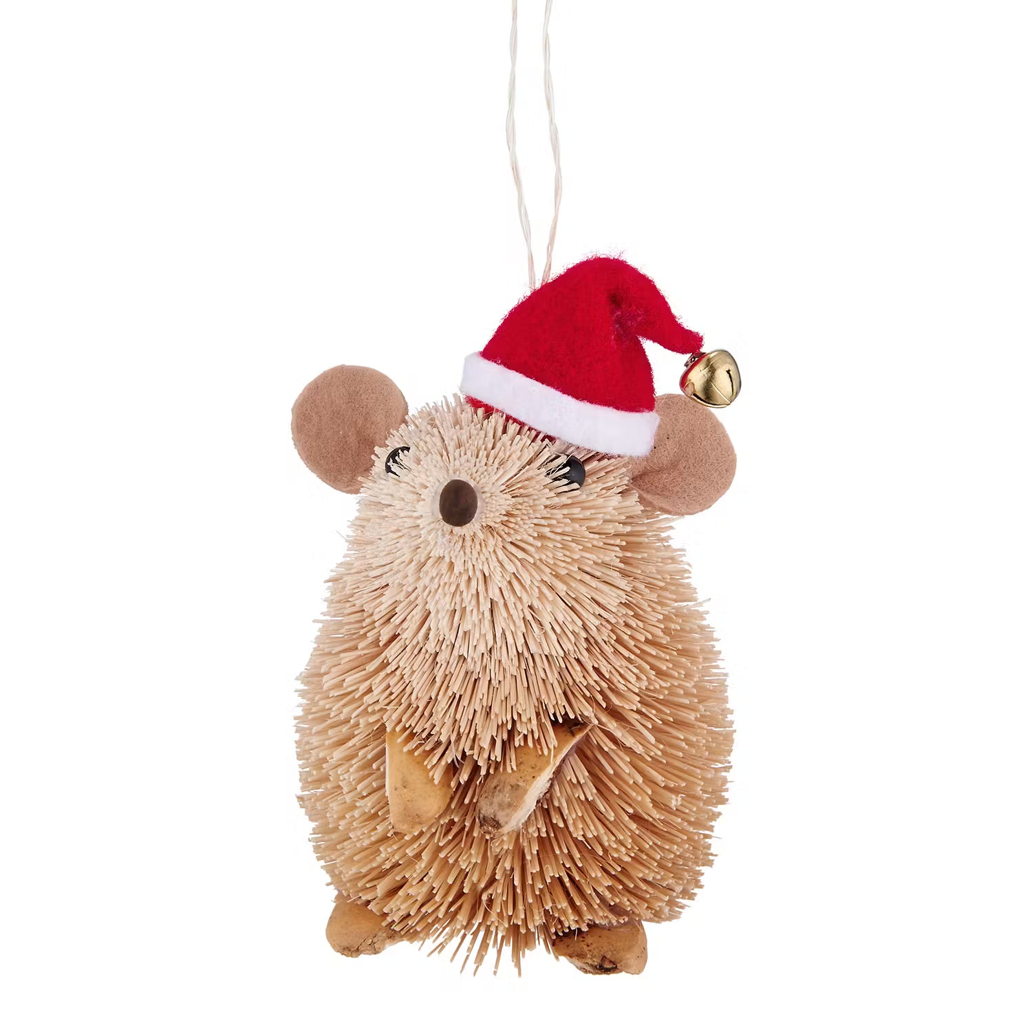 HANG ON Baumanhänger Maus mit Santa Mütze