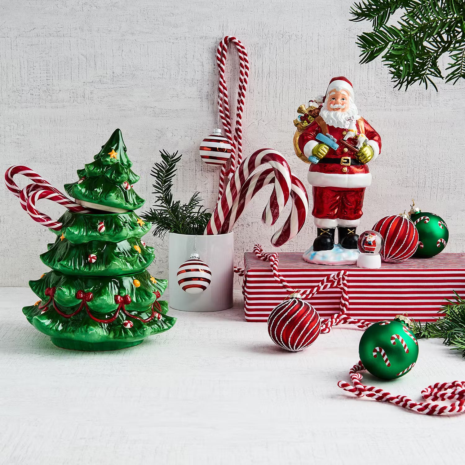 HANG ON Weihnachtskugel Candy Canes