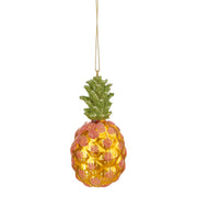 HANG ON Baumanhänger Ananas - Klarglas - Gold