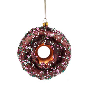 HANG ON Baumanhänger Donut - Klarglas - Braun