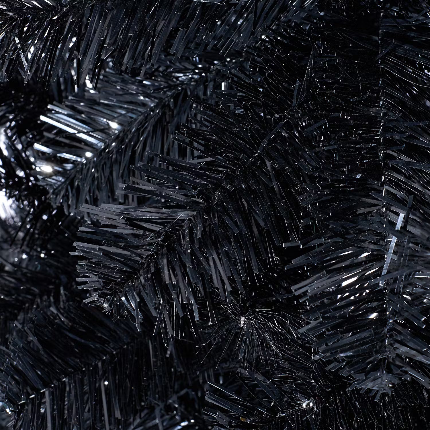 TREE OF THE MONTH Weihnachtsbaum - Aluminium / Polyester - Schwarz
