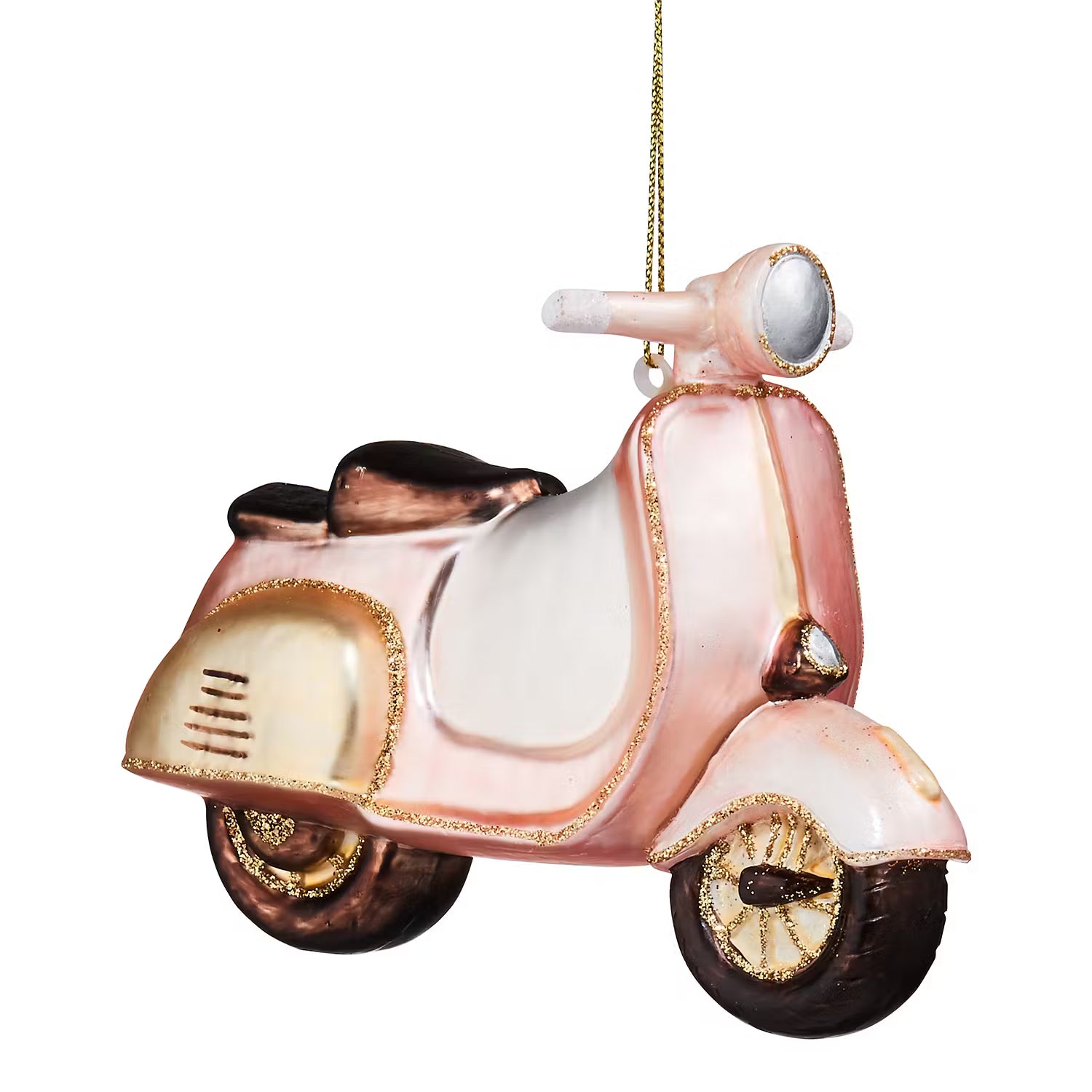 HANG ON Baumanhänger Motorroller - Klarglas - Rosa