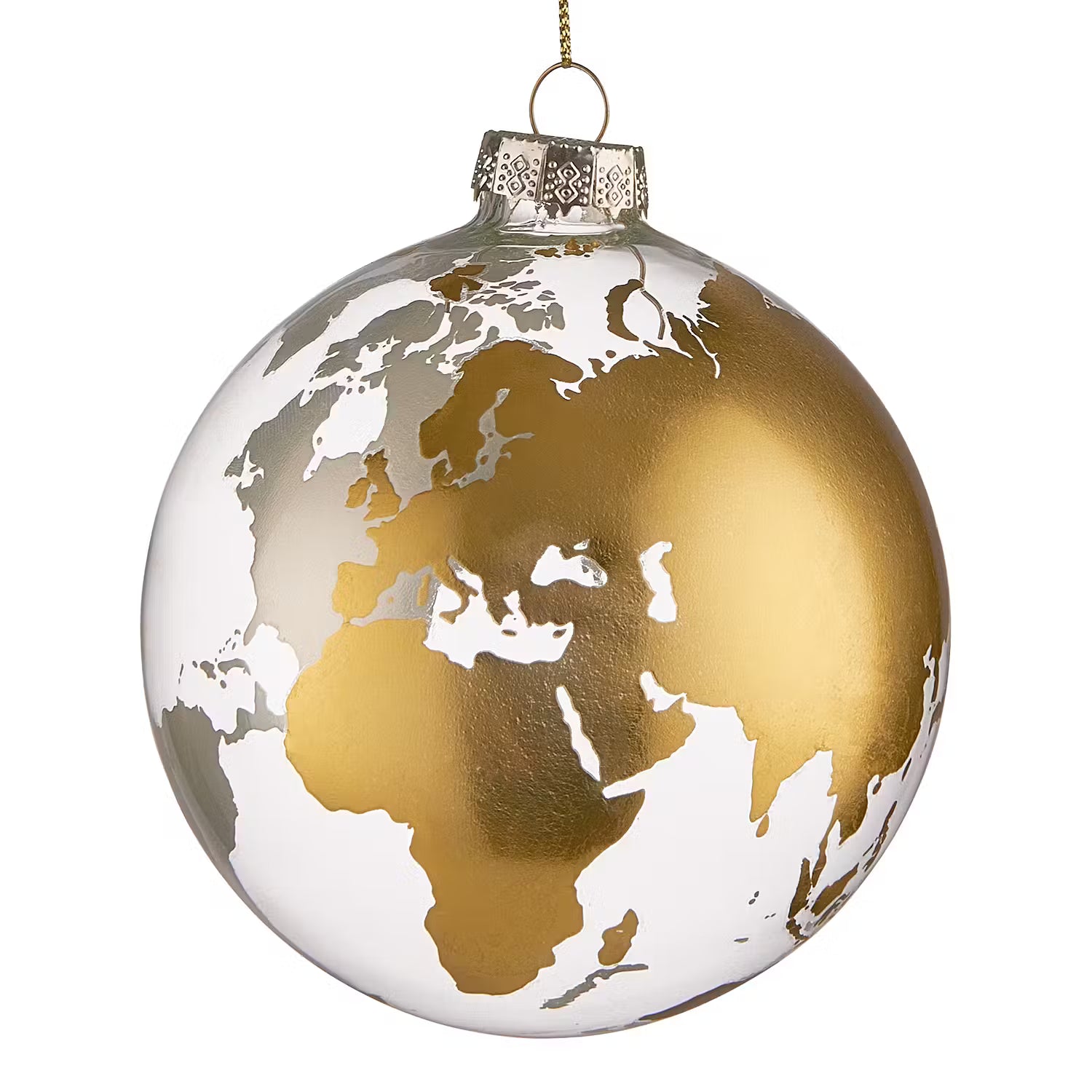 HANG ON Weihnachtskugel Weltkugel