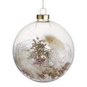 HANG ON Weihnachtskugel Trockenblumen