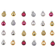 HANG ON Mini Weihnachtskugel-Set 24-tlg.