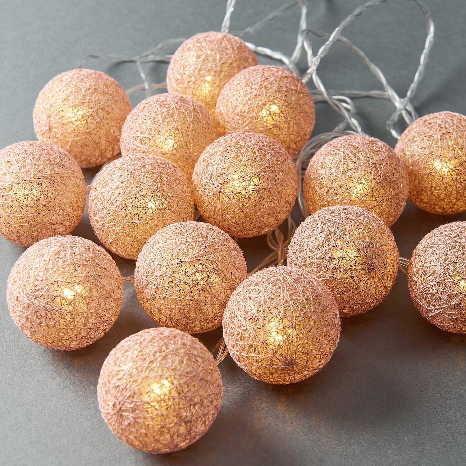 LES PETITES BELLES Lichterkette Cotton Ball