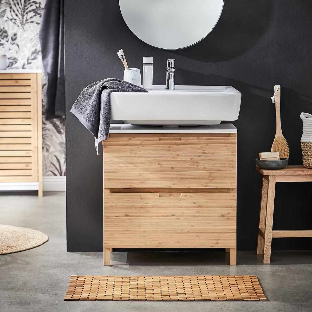✨ WHITE SANDS Waschbeckenunterschrank – stilvoll – BUTLERS