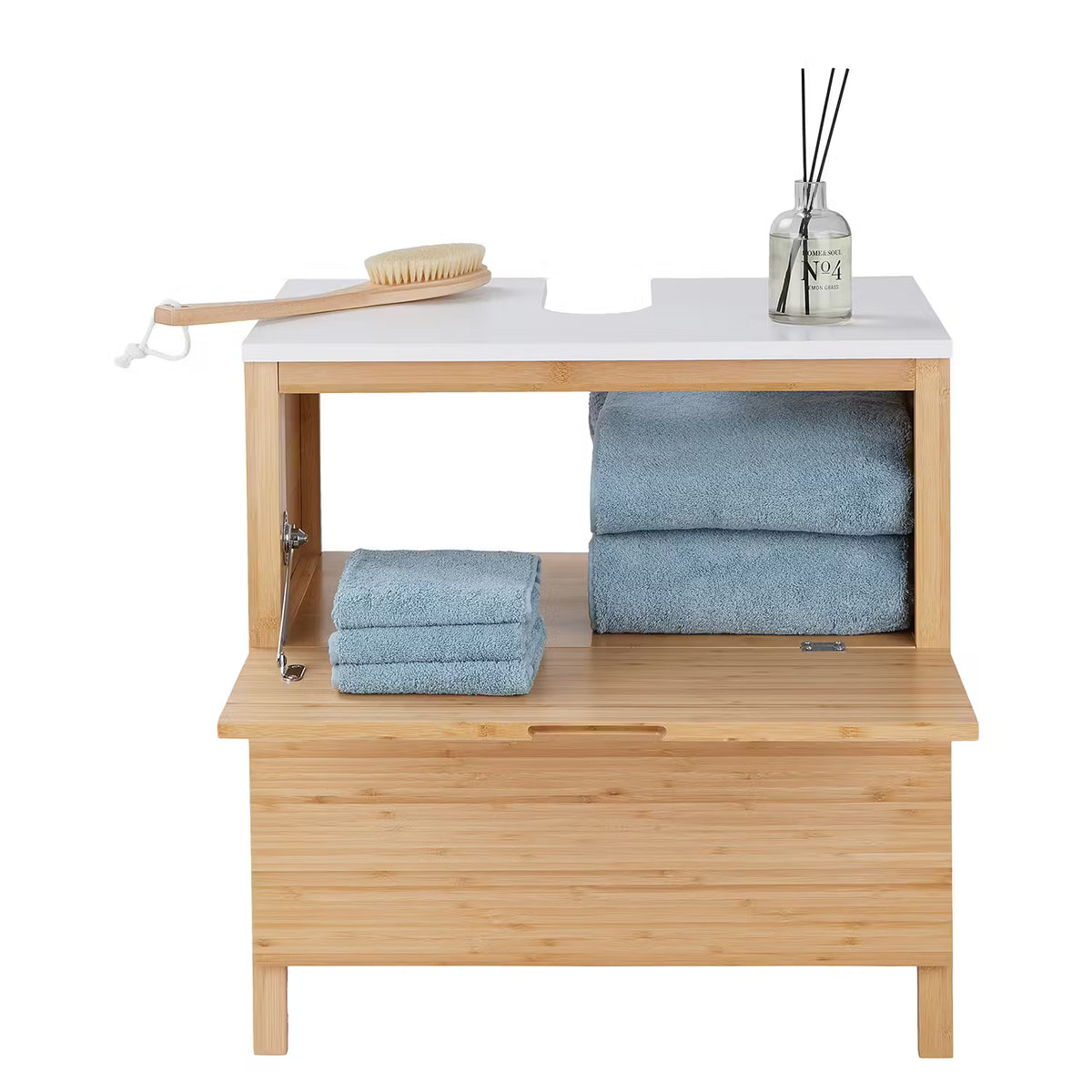 ✨ WHITE SANDS Waschbeckenunterschrank – stilvoll – BUTLERS
