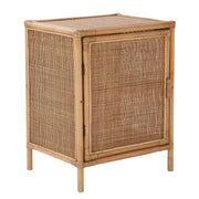 BOHO LOUNGE Nachttisch - Rattan - Natur