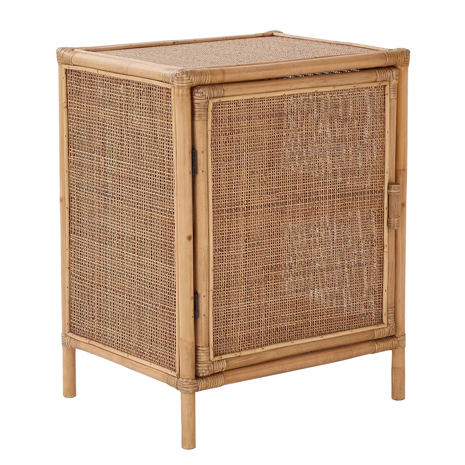 BOHO LOUNGE Nachttisch - Rattan - Natur
