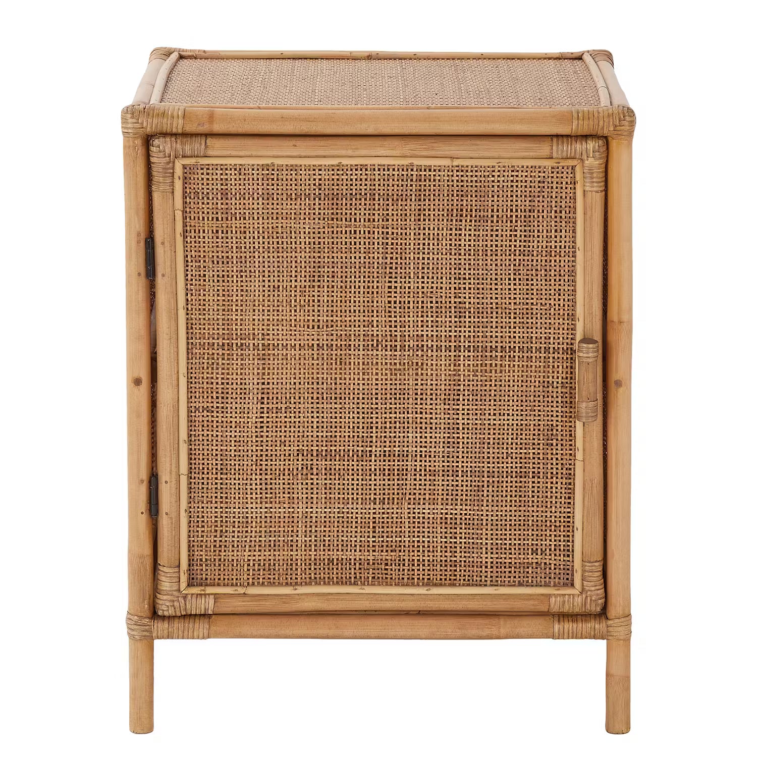 BOHO LOUNGE Nachttisch - Rattan - Natur