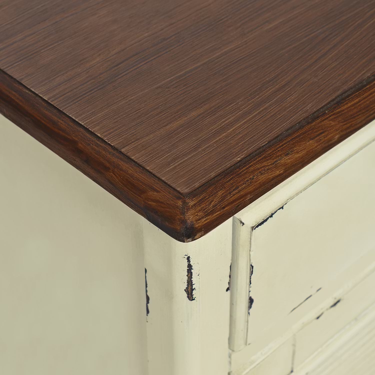 CABOTT COVE Nachttisch - Esche / Paulownia  Creme / Natur