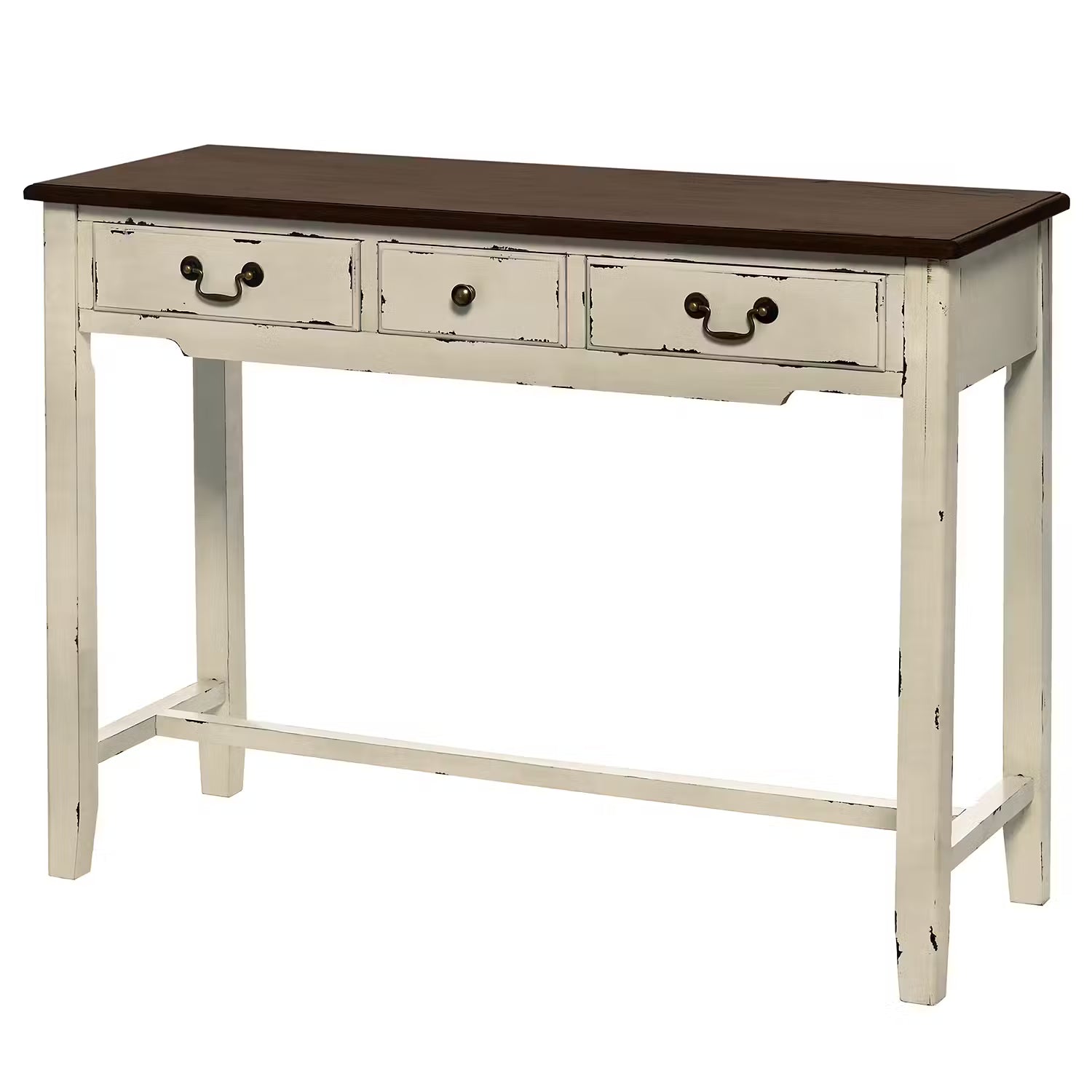 CABOTT COVE Konsolentisch - Esche Furnier - Creme / Natur
