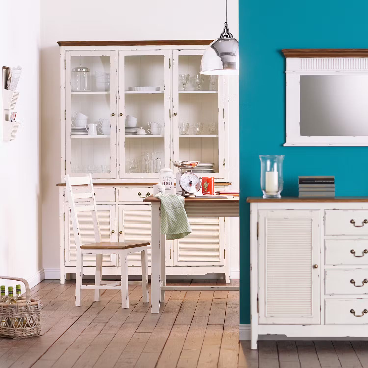 CABOTT COVE Buffetschrank - Esche / Paulownia - Beige