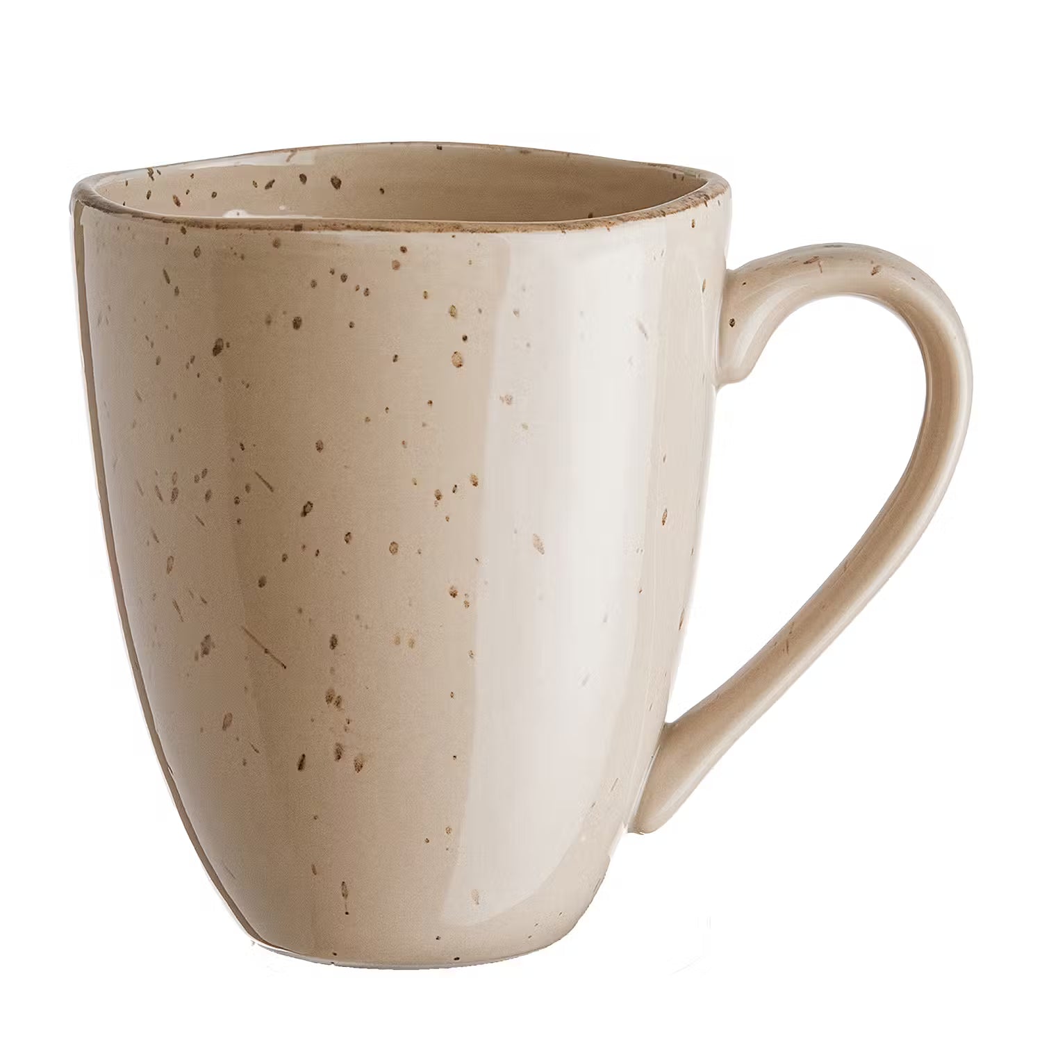 FINCA Tasse 4er-Set - Porzellan - Beige