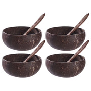 COCONUT Geschirr-Set 8-tlg. - Schima / Kokosnuss - Braun