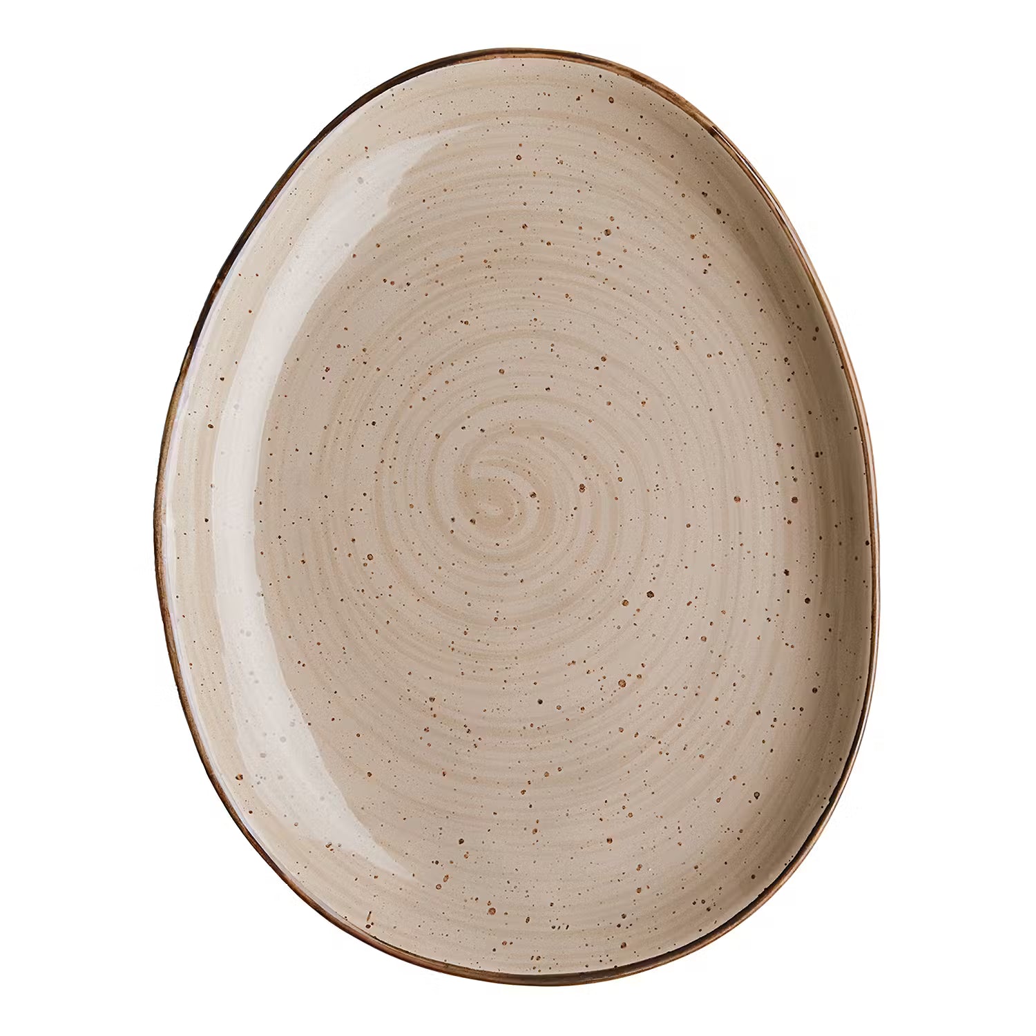 FINCA Dinnerteller 4er-Set - Porzellan - Beige