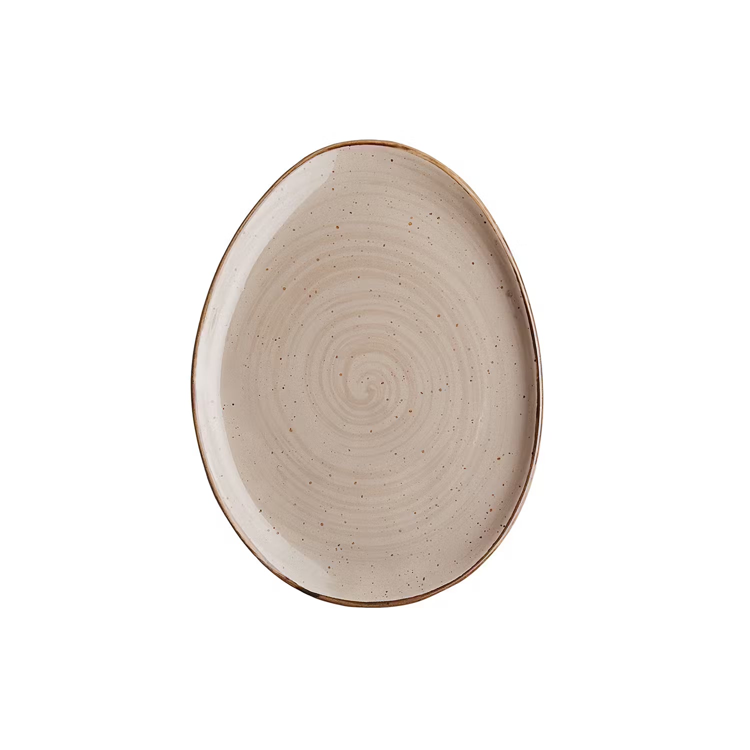 FINCA Frühstücksteller 4er-Set - Porzellan - Beige