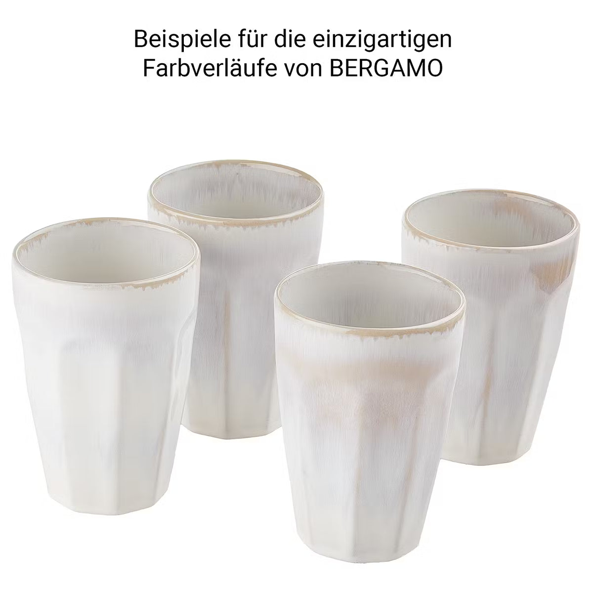 BERGAMO Latte Macchiato Tasse – genieß