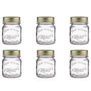 MASON'S Aufbewahrungsglas 6er-Set - Klarglas - Transparent