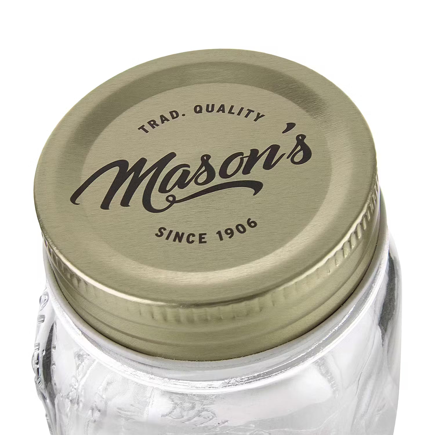 MASON'S Aufbewahrungsglas 6er-Set - Klarglas - Transparent