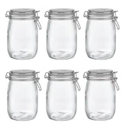 MASON'S Aufbewahrungsglas 6er-Set - Klarglas - Transparent