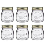 MASON'S Aufbewahrungsglas 6er-Set - Klarglas - Transparent