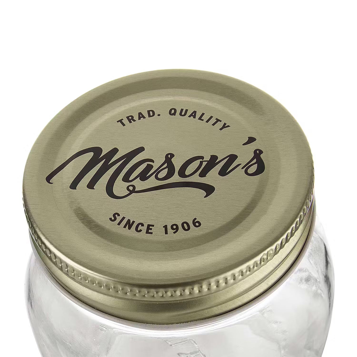 MASON'S Aufbewahrungsglas 6er-Set - Klarglas - Transparent