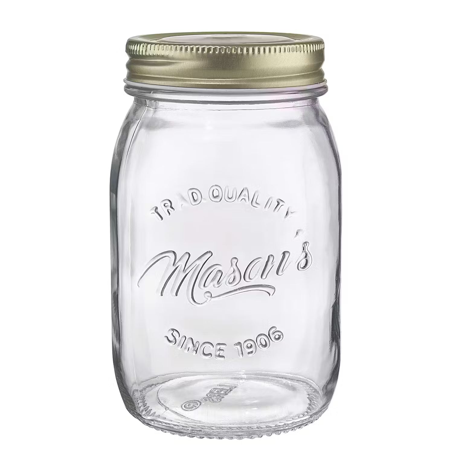 MASON'S Aufbewahrungsglas 3-tlg. - Klarglas - Transparent