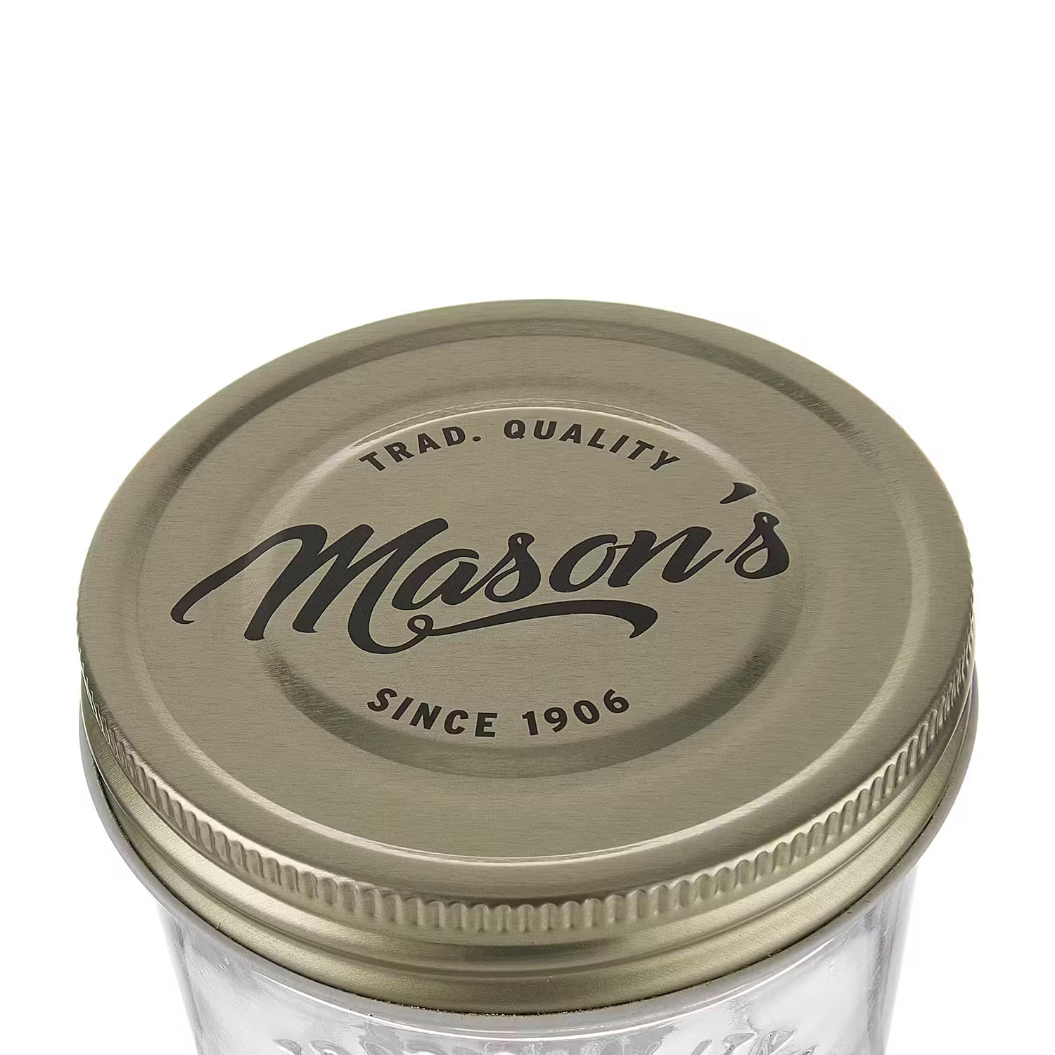 MASON'S Aufbewahrungsglas 3-tlg. - Klarglas - Transparent