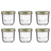 MASON'S Aufbewahrungsglas 6er-Set - Klarglas - Transparent