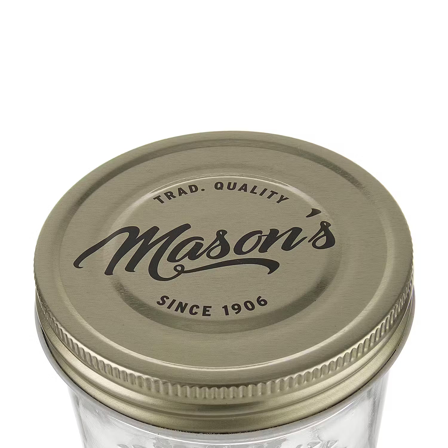 MASON'S Aufbewahrungsglas 6er-Set - Klarglas - Transparent