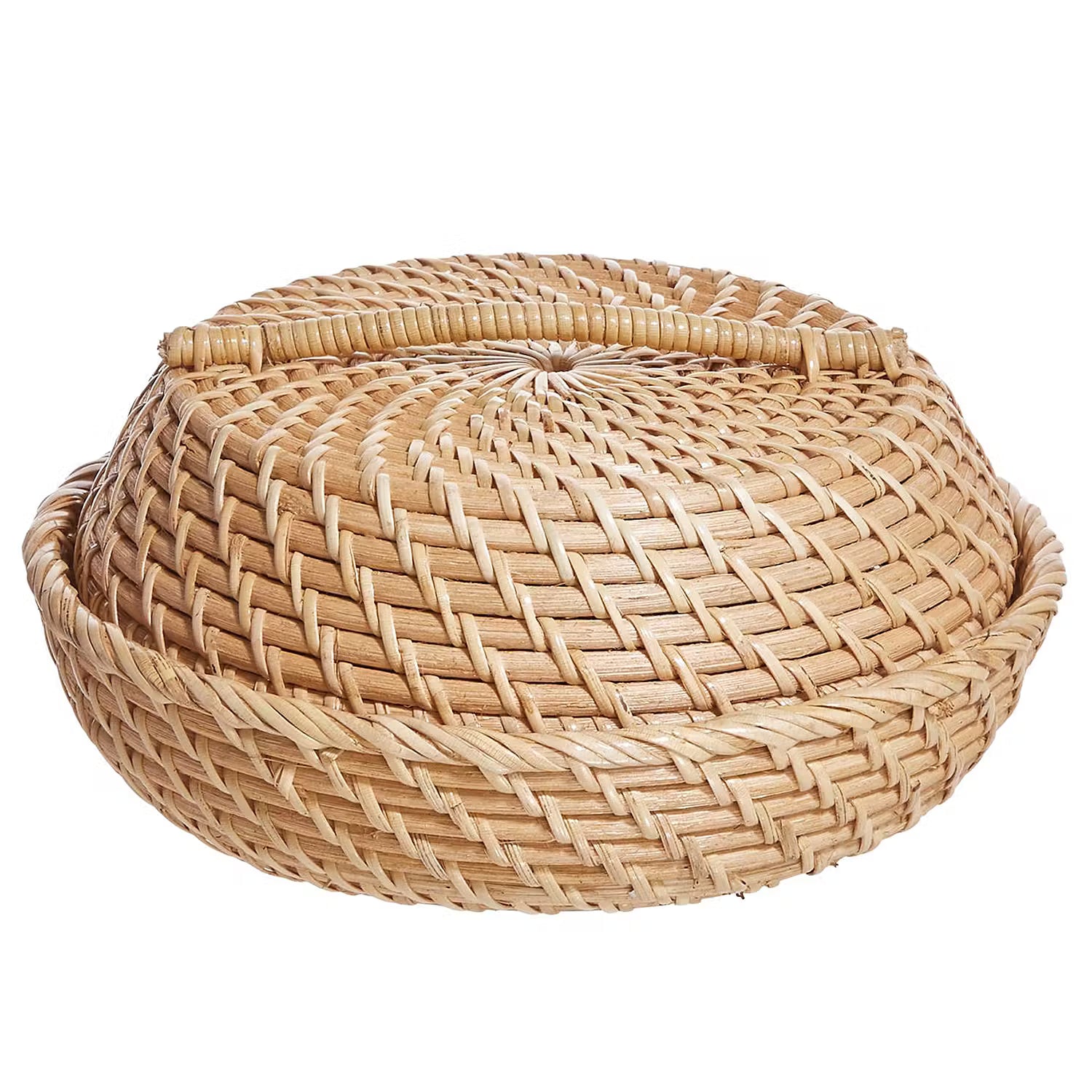 RONDA Korbschale - Rattan - Natur - Durchmesser: 20 cm