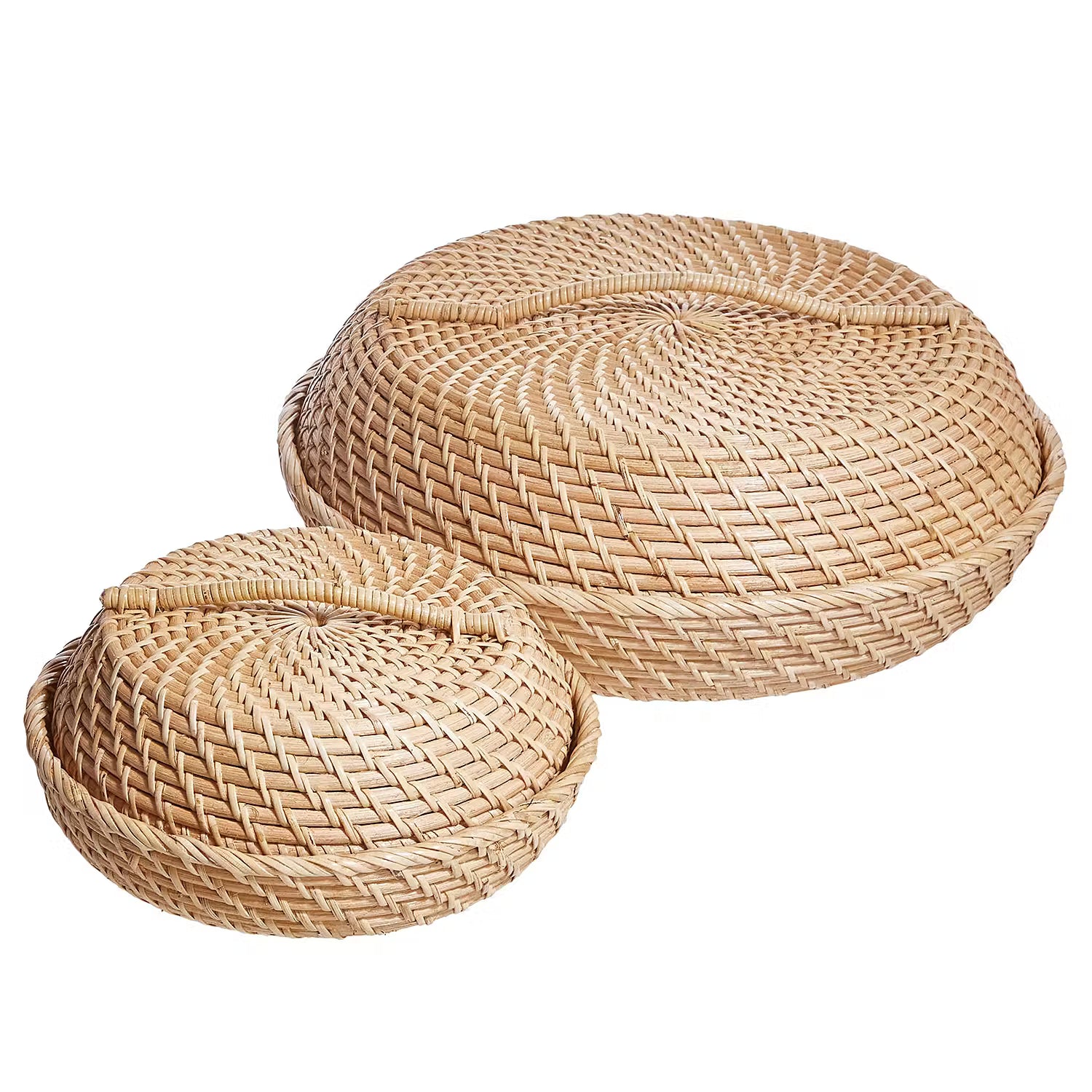 RONDA Korbschale - Rattan - Natur - Durchmesser: 20 cm