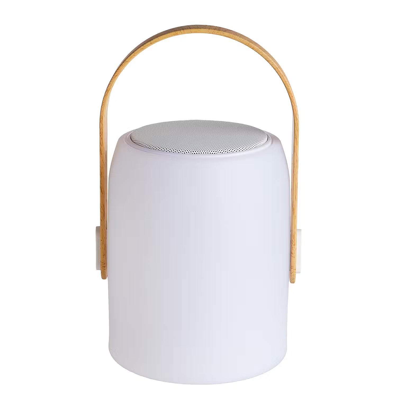 SOUND LOUNGE LED Leuchte - Polyethylen - Weiß / Hellbraun