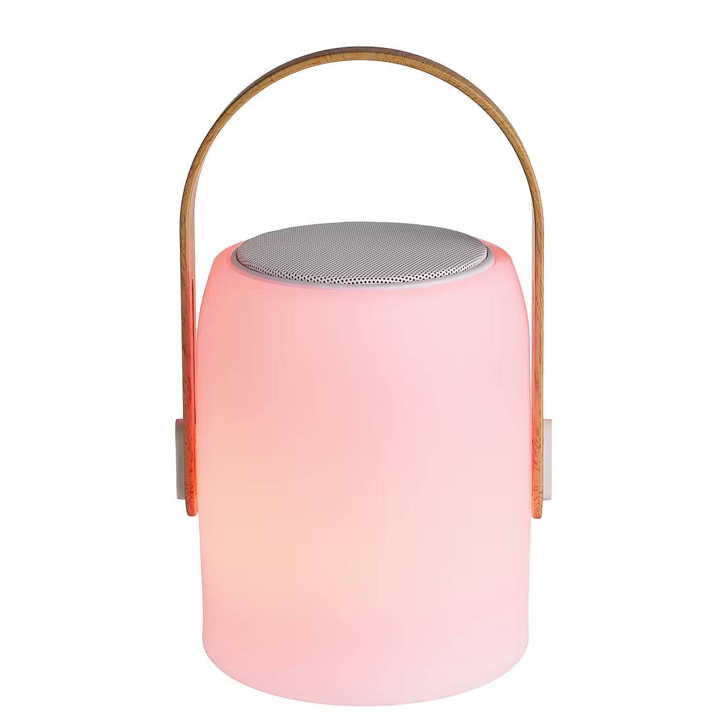 SOUND LOUNGE LED Leuchte - Polyethylen - Weiß / Hellbraun