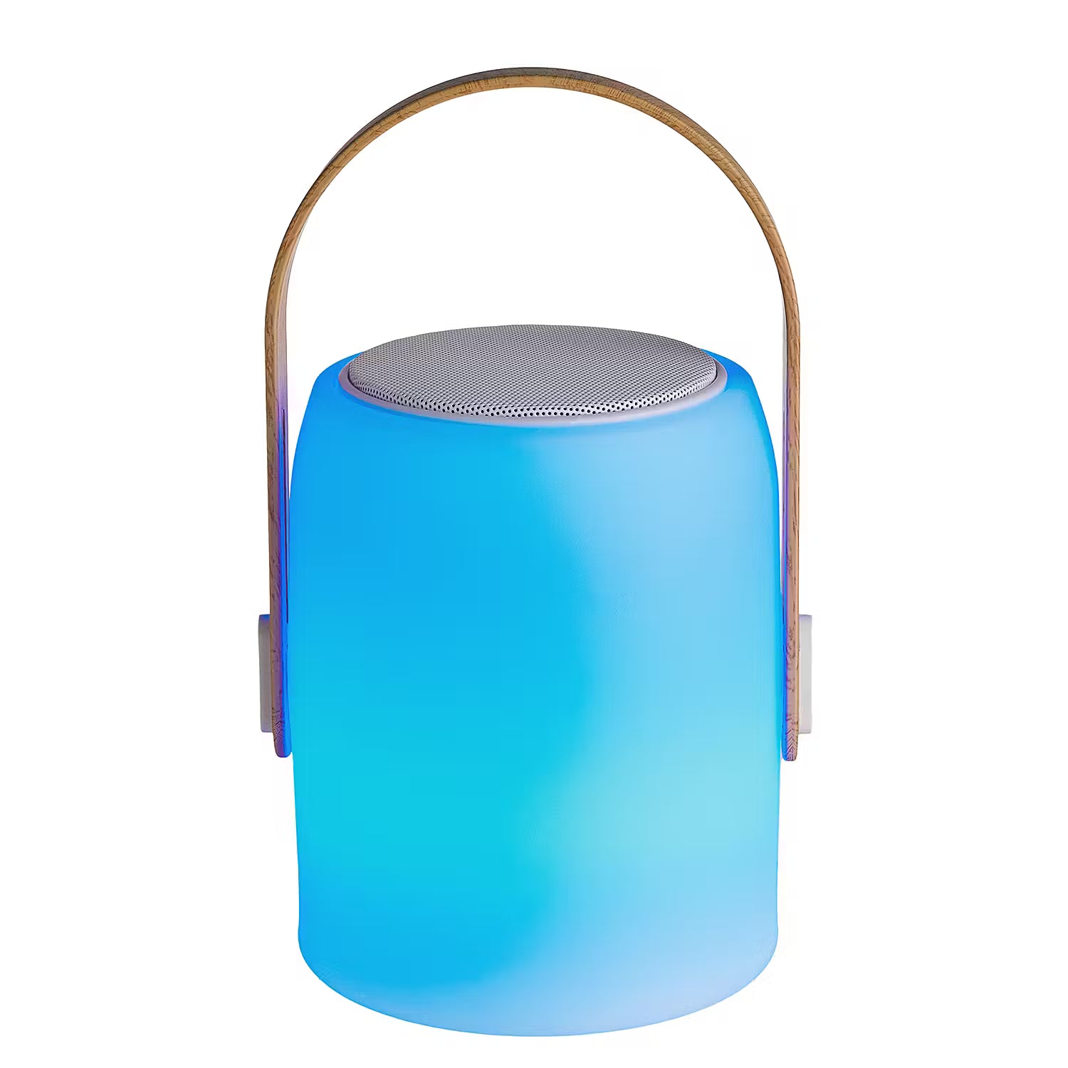 SOUND LOUNGE LED Leuchte - Polyethylen - Weiß / Hellbraun