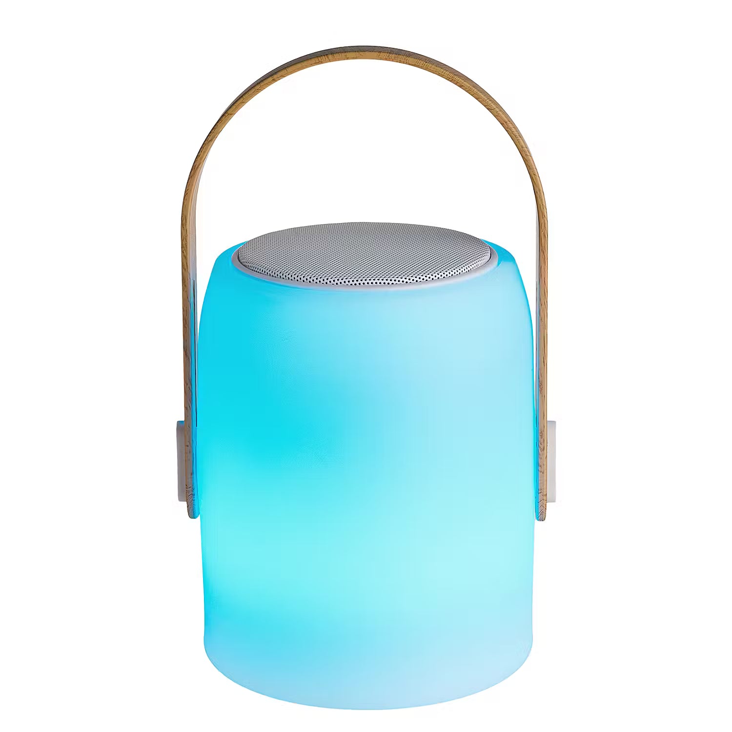 SOUND LOUNGE LED Leuchte - Polyethylen - Weiß / Hellbraun