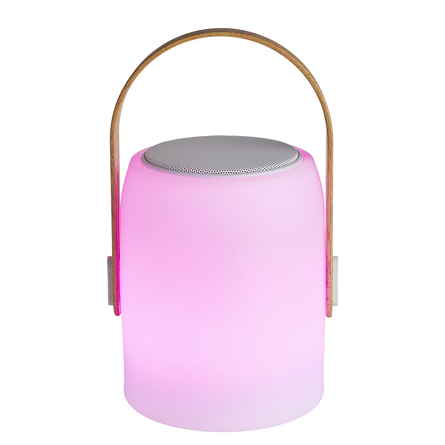 SOUND LOUNGE LED Leuchte - Polyethylen - Weiß / Hellbraun
